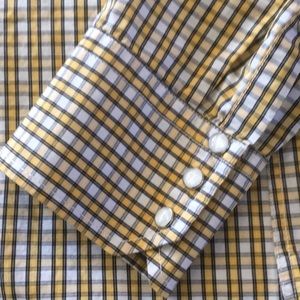 Western Style Plaid Burton Down
